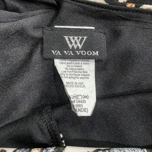 COPY - Va Va Voom leopard print long sleeve size L - Picture 3 of 3